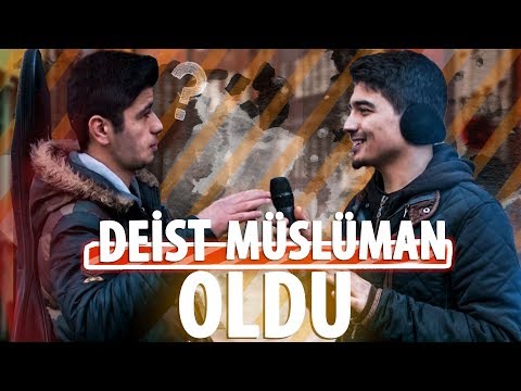 Deist Genç Kelime-i Şehadet Getirdi! - Sokak Röportajı