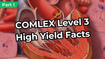 COMLEX Level 3 High Yield Facts (Part 1)