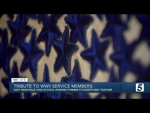 East Nashville High School honors fallen WWII service members