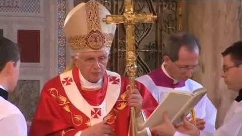 Thumbnail of Pope Benedict XVI Mass in Westminster Cathedral - Full Video