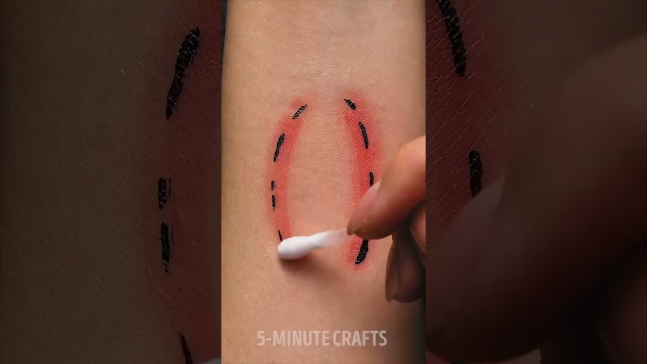 Reverse Halloween vampire make up ⏮️🧛‍♂️