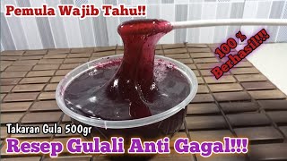 RESEP GULALI ANTI GAGAL ‼️ PEMULA WAJIB TAHU!!