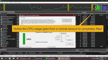 Demo of Process Lasso