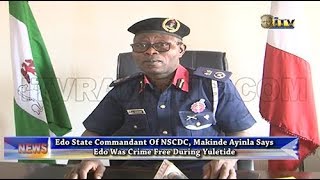Edo was crime free during Yuletide - NSCDC Commandant