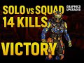 Solo vs Squad #victory | 14 Kills + #snipergameplay | COD Mobile Battle Royale (graphics upgrade)