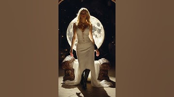 A woman and the Moon - Prompt Hero AI Video Generator Kling 1.6