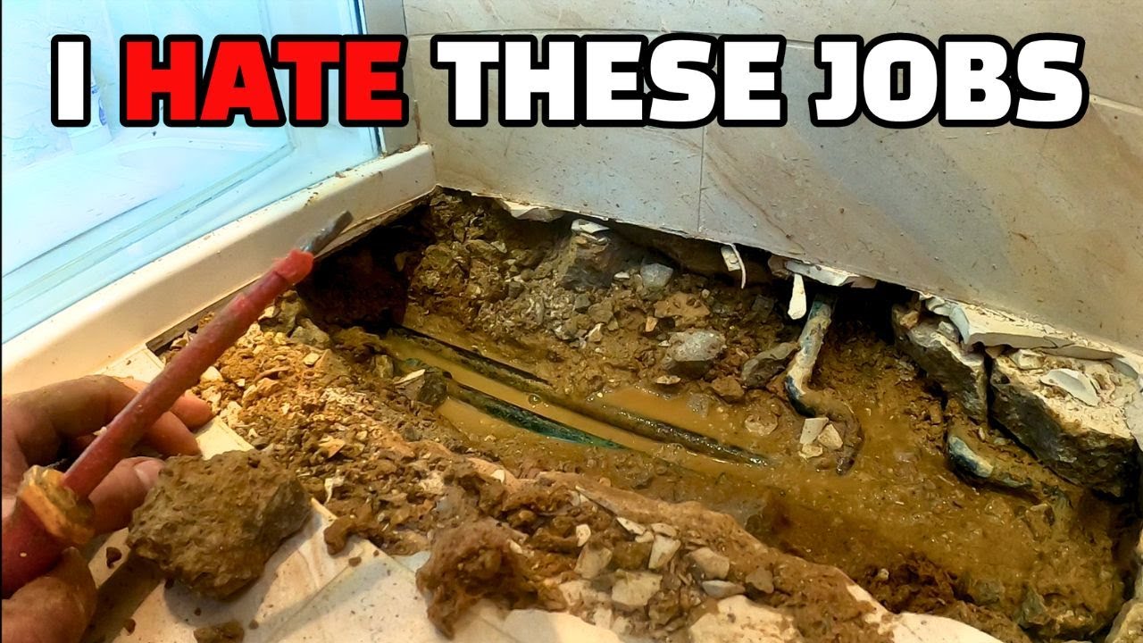 Is there a worst job in plumbing than this?