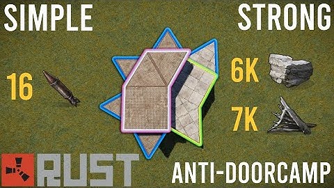 Rust Solo Base Design w/ Anti-Deep - Compact Rust Solo Base Design