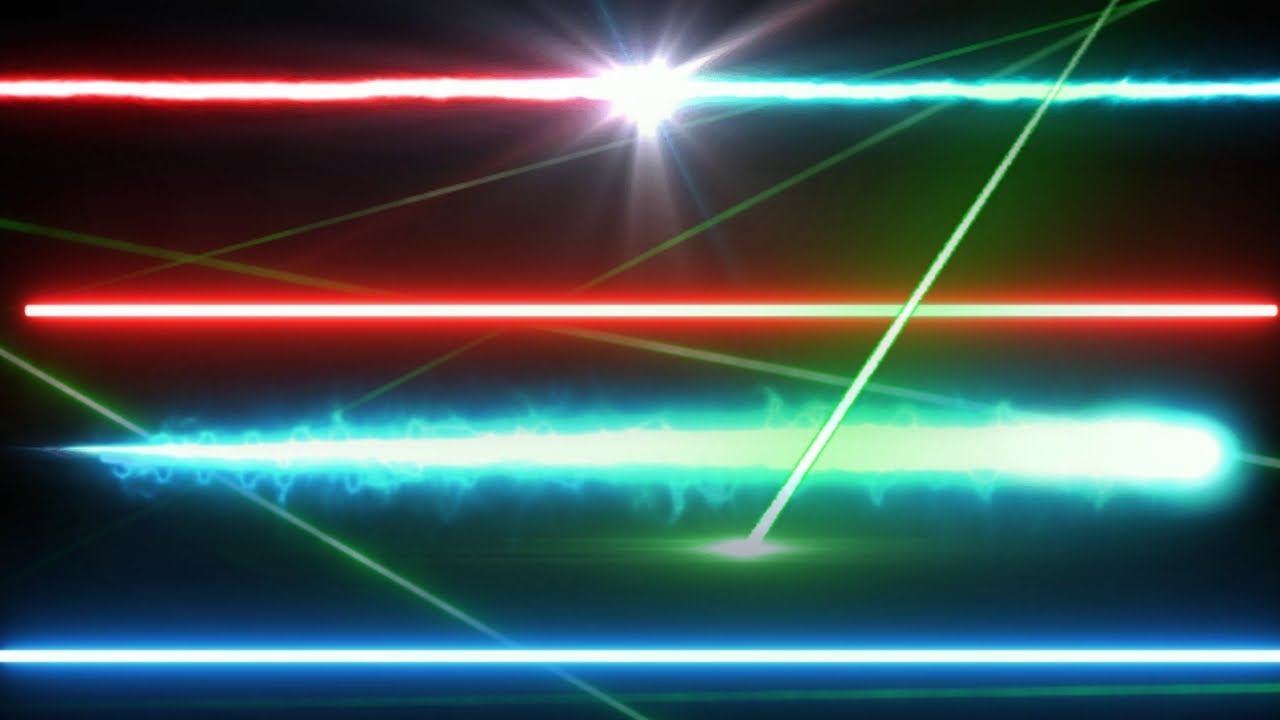 Laser light green screen laser effect laser pfx advanced laser light
