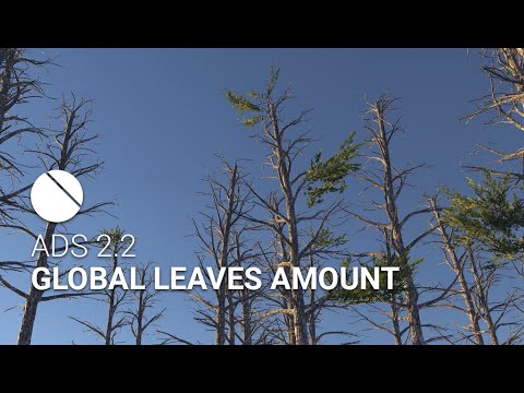 ADVANCED DYNAMIC SHADERS 2.2 for UNITY - Tree Leaves Amount