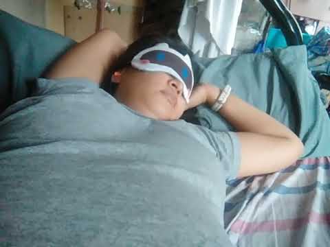 MY WIFE SNORING/SLEEPING 11/09/21 WITH BELLY BUTTON/NAVEL/TUMMY