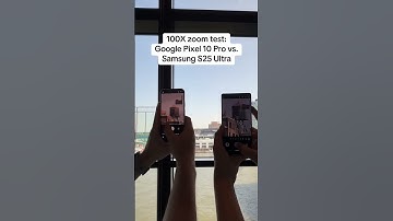 Google Pixel 10 Pro vs Samsung Galaxy S25 Ultra 100X camera zoom test!