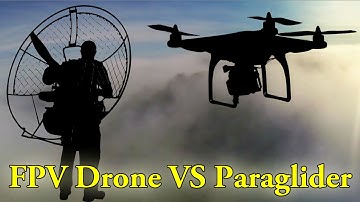 FPV Drone vs Paraglider - Cast Your Shadow on the Clouds