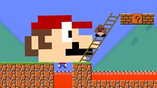 Every time Mario jumps, his head gets BIGGER!