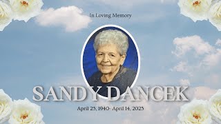 Sandy Dancek Memorial Service