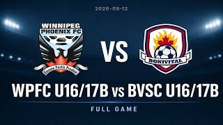WPFC U16/17B vs BVSC U16/17B | WYSA | 2026-09-12 | Full Game