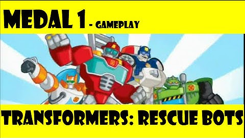 Transformers Rescue Bots: Hero Adventures Game - First Medal Gameplay