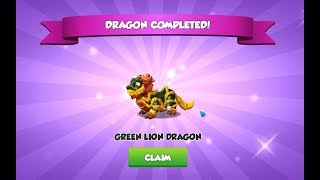 #DML Do you have GREEN LION Dragon ? - Dragon Mania Legends