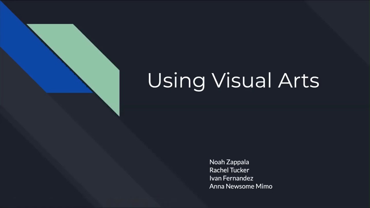 Using Visual Arts - YouTube