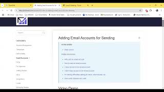 Quickmail  Dashboard intro and email set up