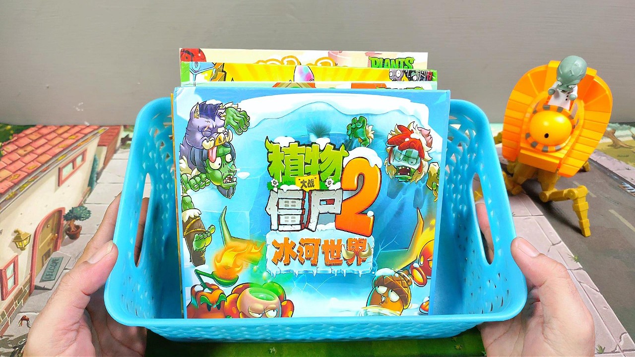 PLANTS VS ZOMBIES Magnetic Book ASMR Building Epic Toy Battle Scenes All episode china