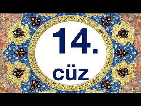 Mukabele 14. cüz/quran 14. juz bilgisayar hatlı kolay takipli kuran hatmi