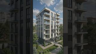 From Empty Plot to Modern Apartment Building in 60 Seconds! Building an Apartment From Scratch in 60