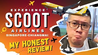 SCOOT Airlines✈️| My Honest Review | Experience in Budget | Singapore-Chiang Mai