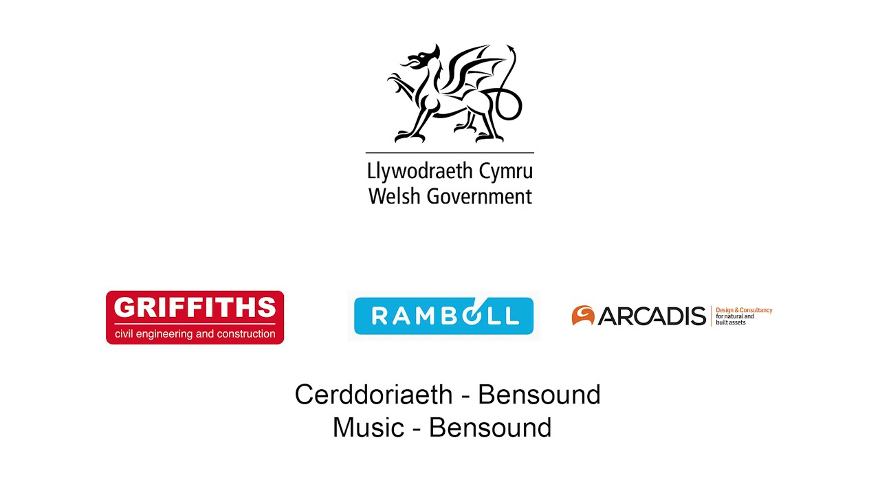 A487: pont Ddyfi newydd - Medi 2021 | A487: new Dyfi bridge - September 2021