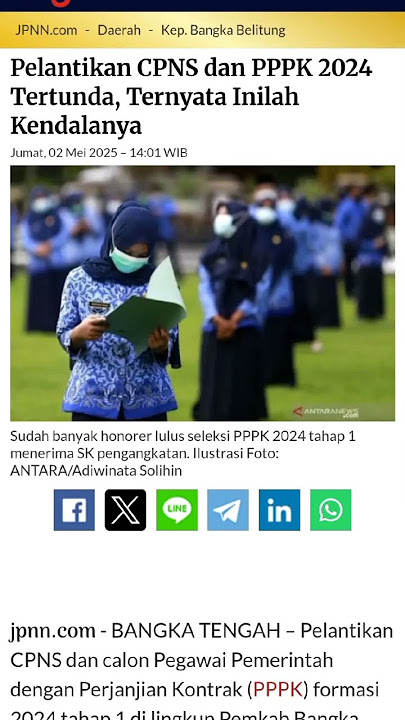 Pelantikan CPNS dan PPPK 2024 Tertunda, Ternyata Inilah Kendalanya