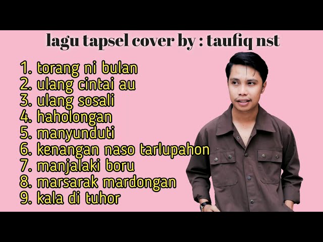 Kumpulan lagu tapsel cover by : taufiq nst 2021 class=