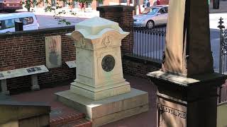 The Raven (reading) at Edgar Allen Poes Grave