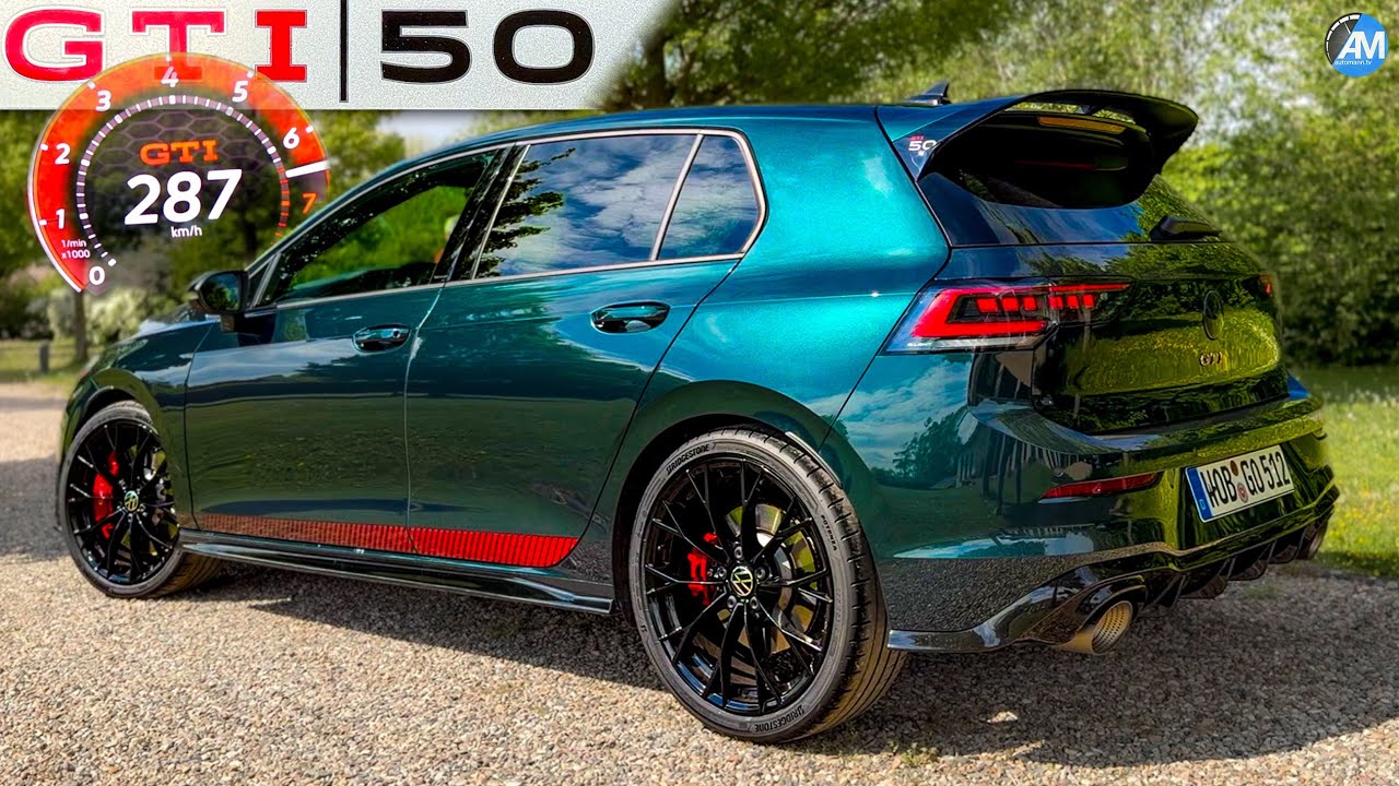 NEW! GTI Edition 50 | 0-290 km/h acceleration🏁| by Automann in 4K
