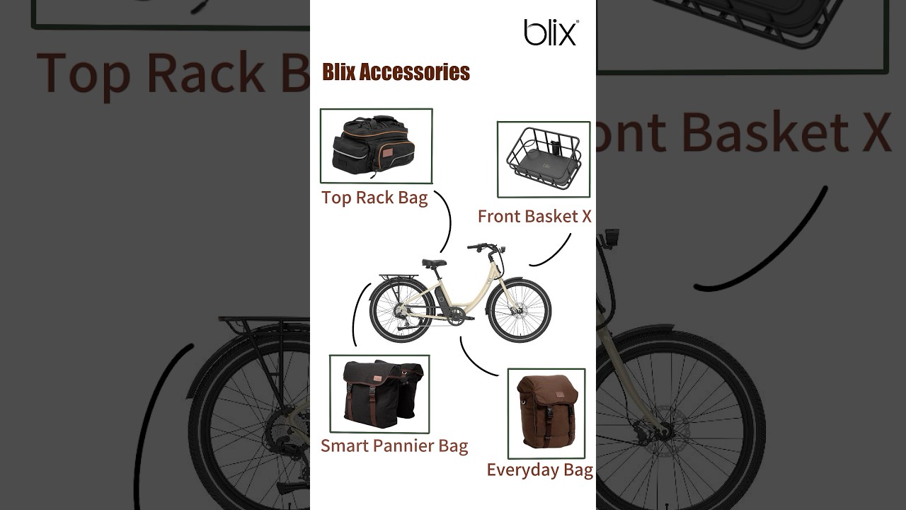 Blix Accessories — designed for every ride, crafted for every day. 🚴‍♂️