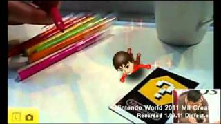 Nintendo World 2011: Mii Creator - YouTube