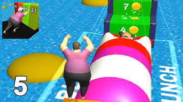 Fat Pusher (VOODOO) | Levels 41-50 | Gameplay Walkthrough