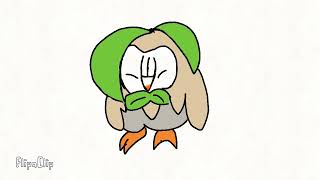 Rowlet evolves