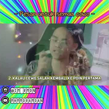 Story' Wa Erpan1140!! Pesan untuk semua cowo!!