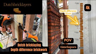 Dutch Bricklaying with depth difference 2023 🧱