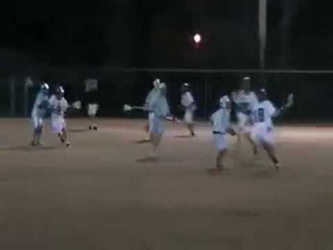 Corey Eaton #1 Douglas Lacrosse Goal