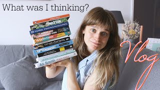 Trying to read 30 books in 30 days! - Reading Vlog
