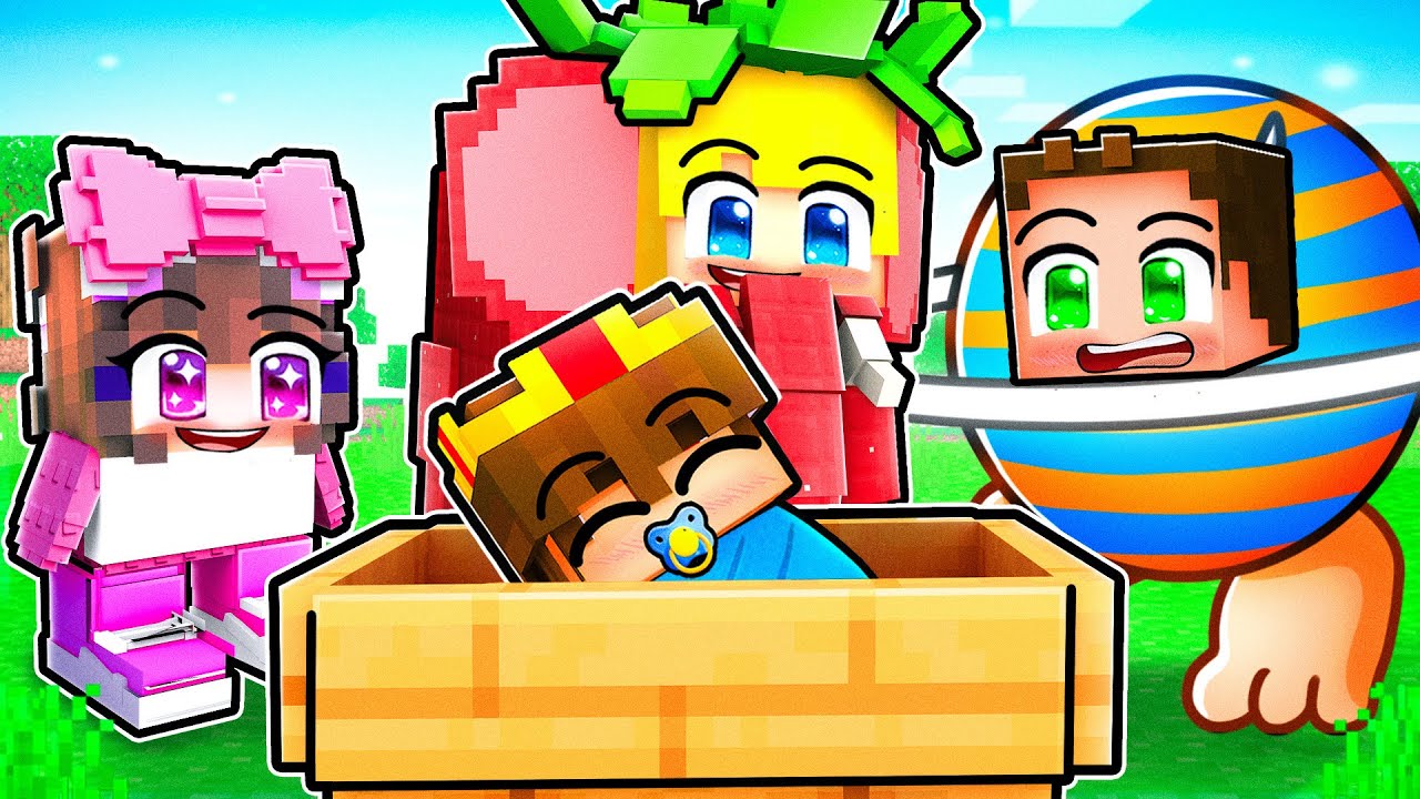 Baby Semlaki Adoptiert von Secret Brainrot in Minecraft!