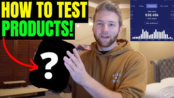 How Much I Spend To Test A NEW PRODUCT (Dropshipping)