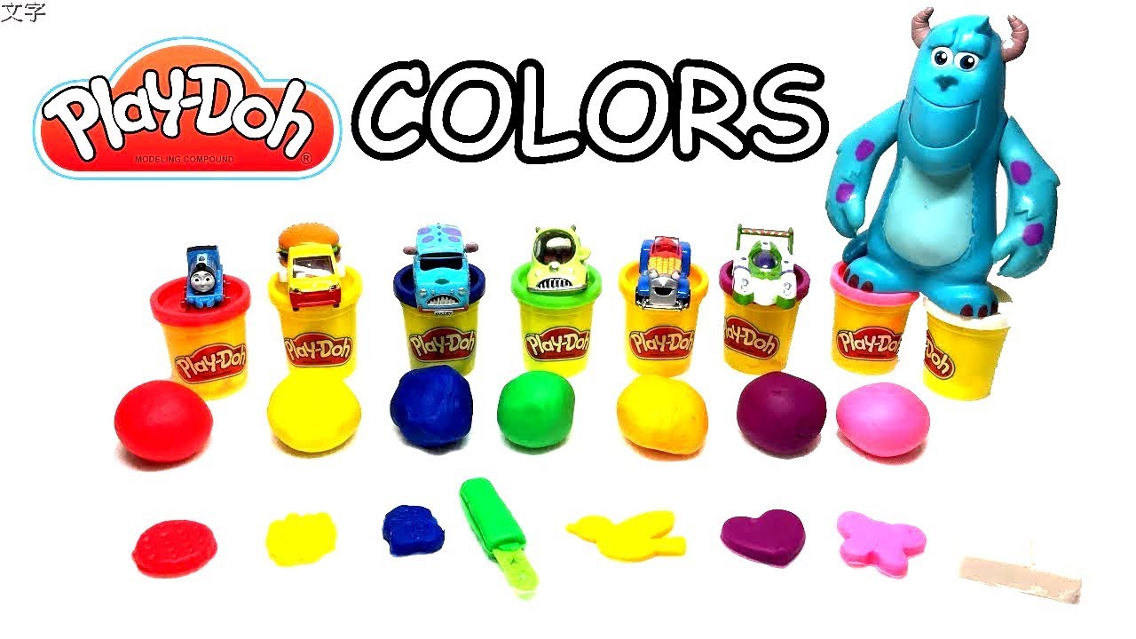 Playing colorful Play-Doh for Kids and fun - YouTube
