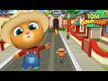 Talking Tom Gold Run Android Gameplay - Farmer Ginger in Chinese Version Water Village - Full Screen