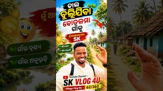ବୋତଳମା ଗାଁ, ପୁରୀ 🛖🥰📍 Day's | 62 /365 of Mini Vlog 🌉🥰❤️#minivlog #actorsk #trending #odiaminivlog
