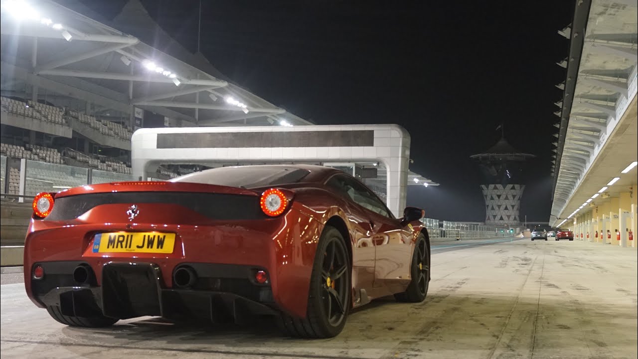 Half Way Around The World For A Track Night | 458 Speciale Hits Yas Marina!