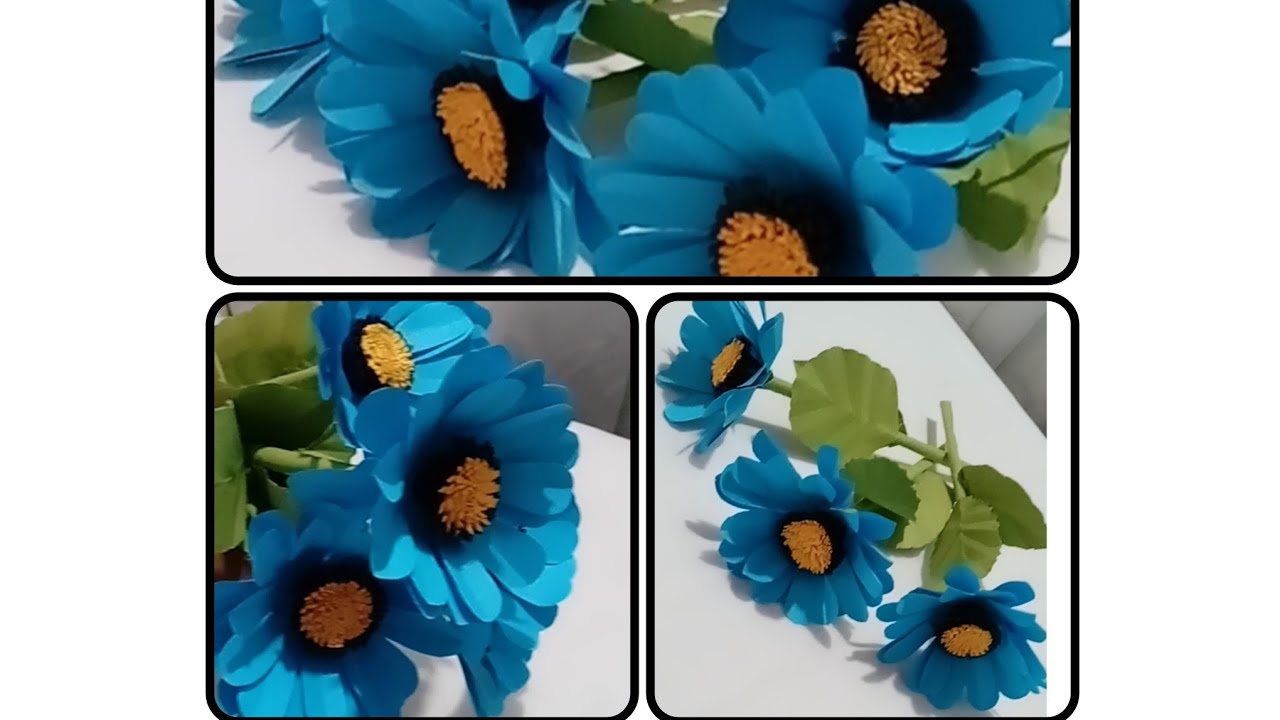 Beautiful Daisy Paper Flowers how to make daisy flowers with paper 