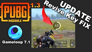 PUBG Mobile Revive F Key FIX in GameLoop - Official News