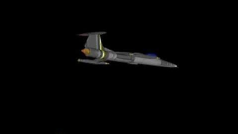 Lockheed F-104 Starfighter.3D animation made with Autodesk 3D Studio